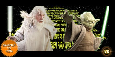 ¿Quién gana...? ¿Gandalf o Yoda?